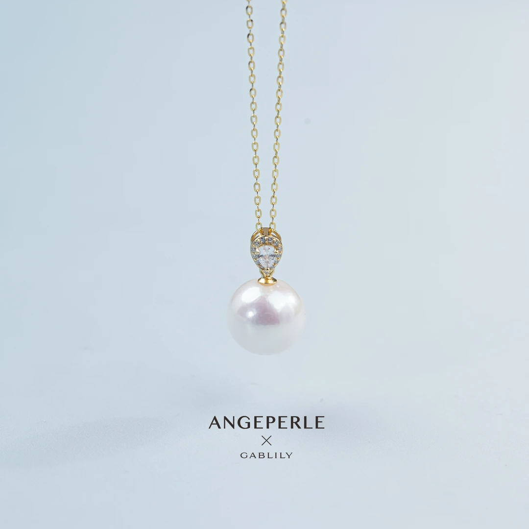 天使之泪S925银淡水珍珠吊坠-珈白丽12-13mm时尚百搭款【浅浅推荐】