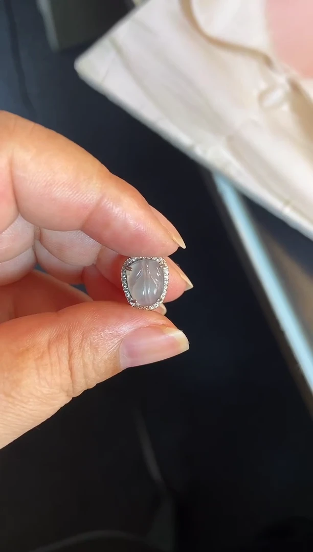 吊坠(不含链)银S925镶嵌翡翠1