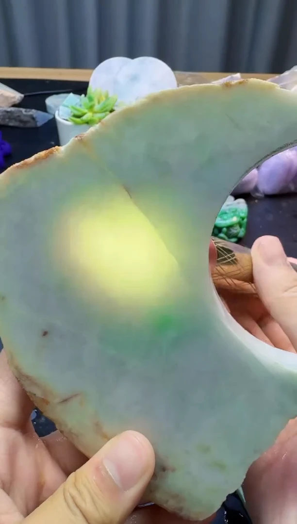 翡翠未镶嵌颈饰015天然缅甸A货翡翠