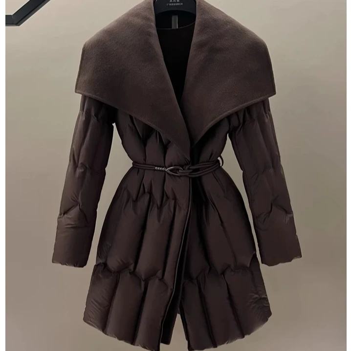 冬季新款1623法式轻奢加厚棉服外套高级感保暖百搭显瘦棉服女装