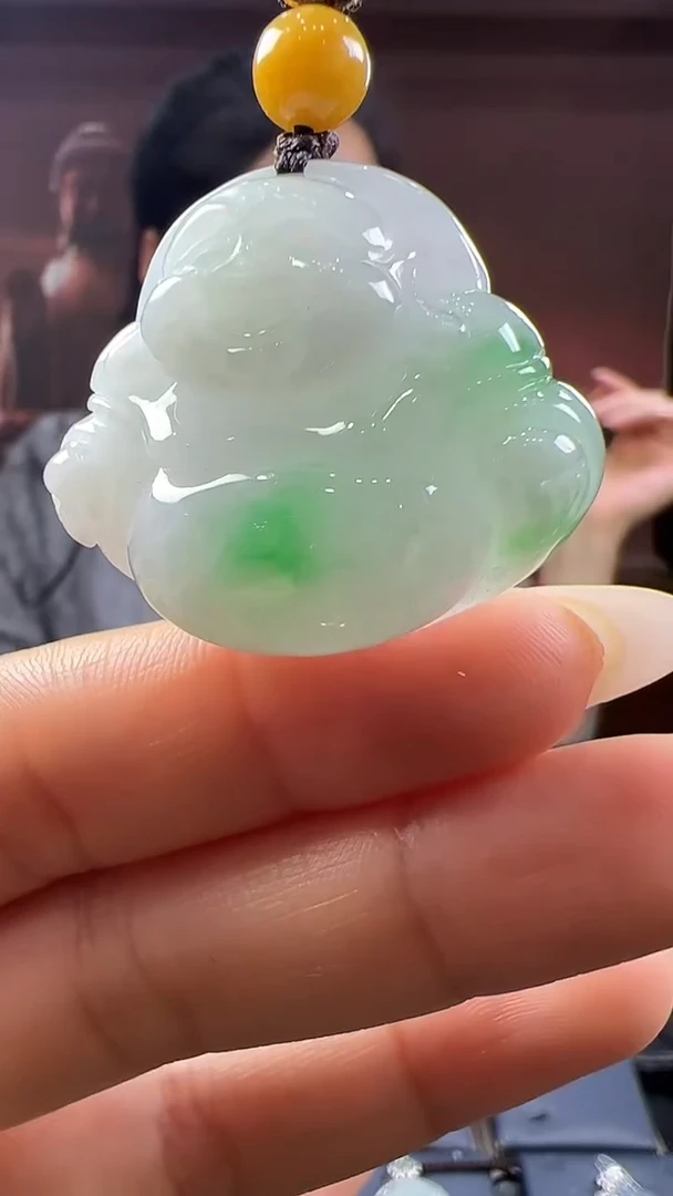 未镶嵌挂件翡翠佛公