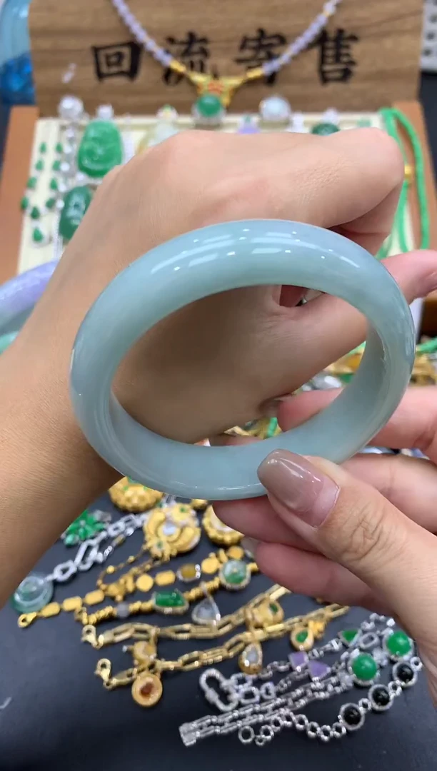 【闪购商品】翡翠手镯未镶嵌322-中国好珍宝