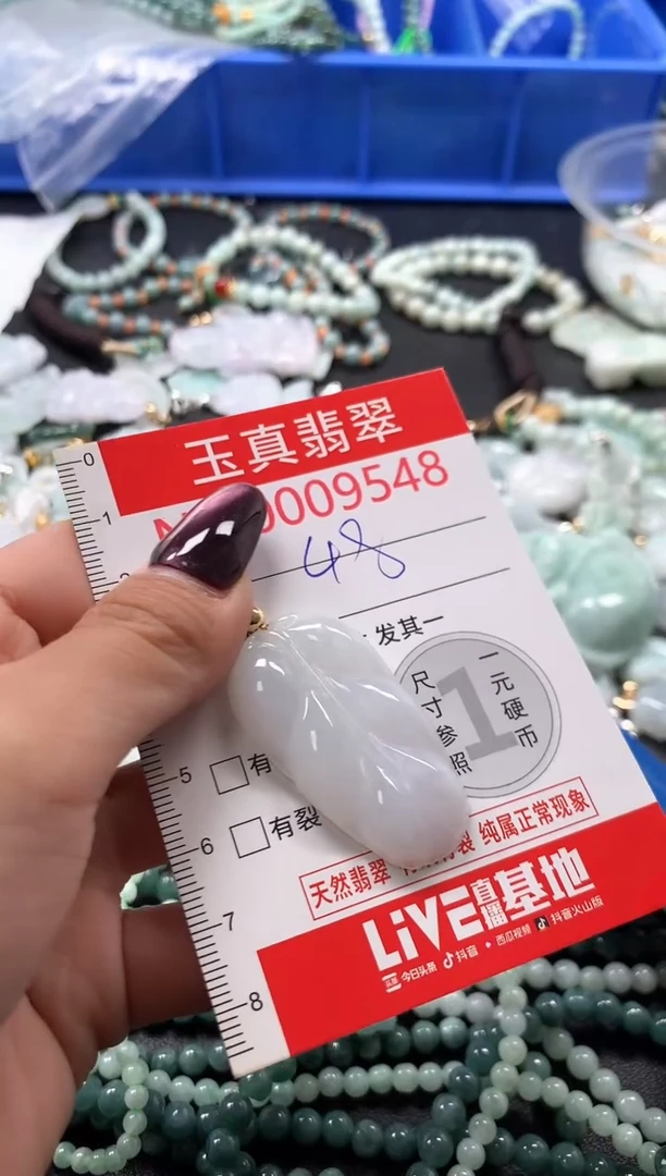 吊坠(不含链)未镶嵌翡翠9548