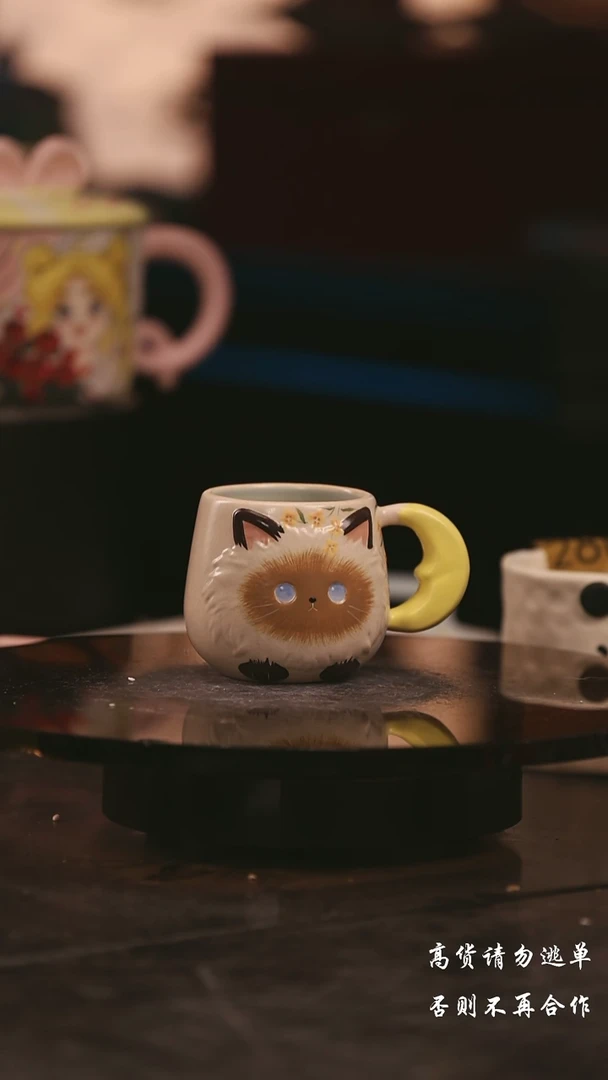 陶瓷景德镇可爱设计师款陶瓷