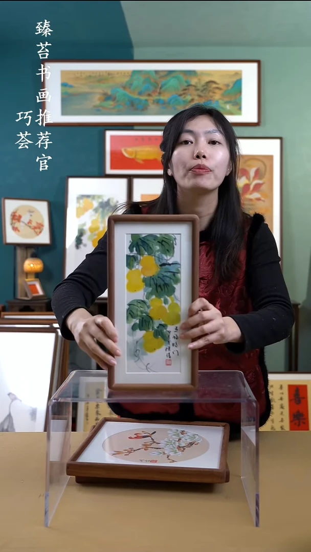 【闪购商品】国画1835葫芦 手写手绘摆台