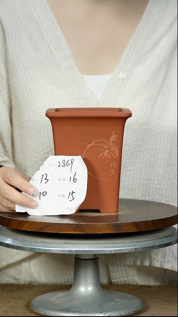 紫砂花盆2869 紫砂花盆紫砂