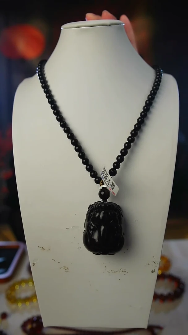 【闪购商品】琥珀颈饰未镶嵌翳珀貔貅