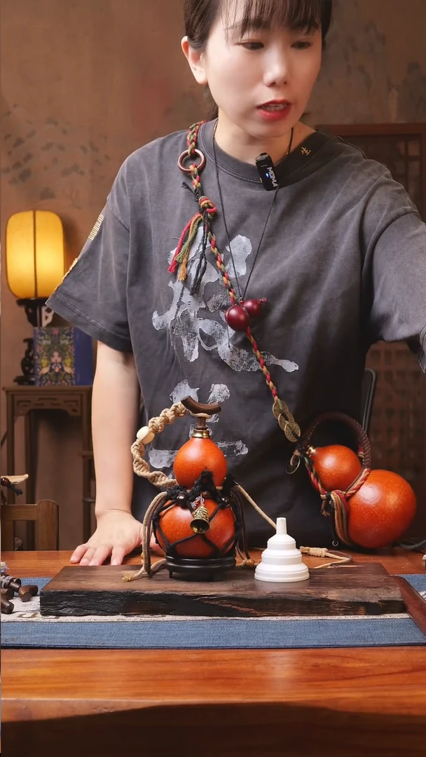 1422号精品大漆葫芦防腐防渗装水茶酒