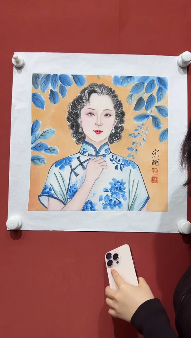 国画宋柯-1平尺-国画作品