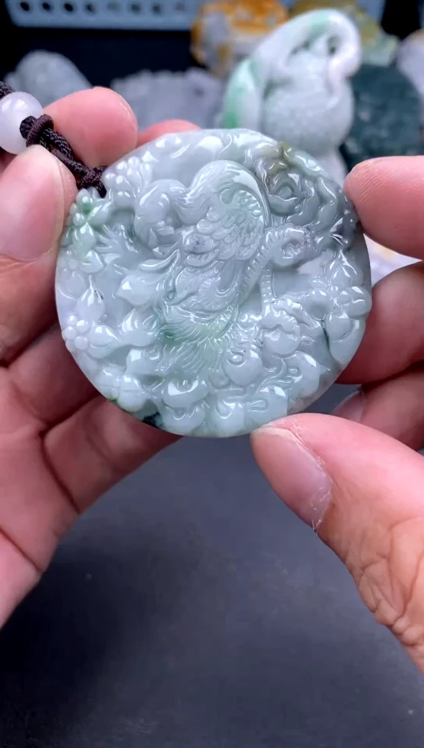 吊坠(不含链)未镶嵌翡翠1