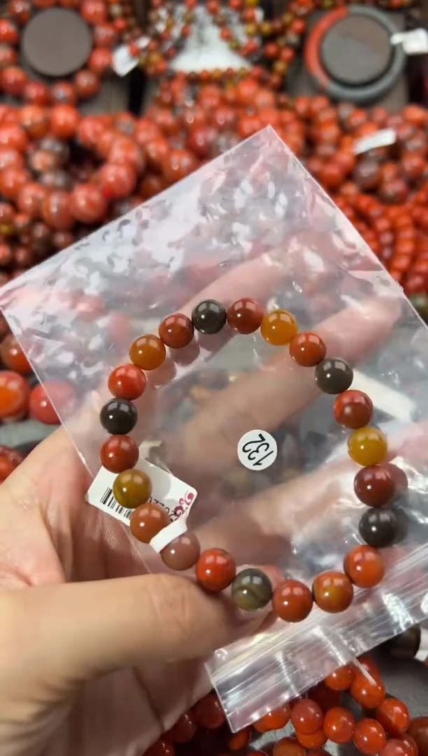 未镶嵌手串南红玛瑙9+