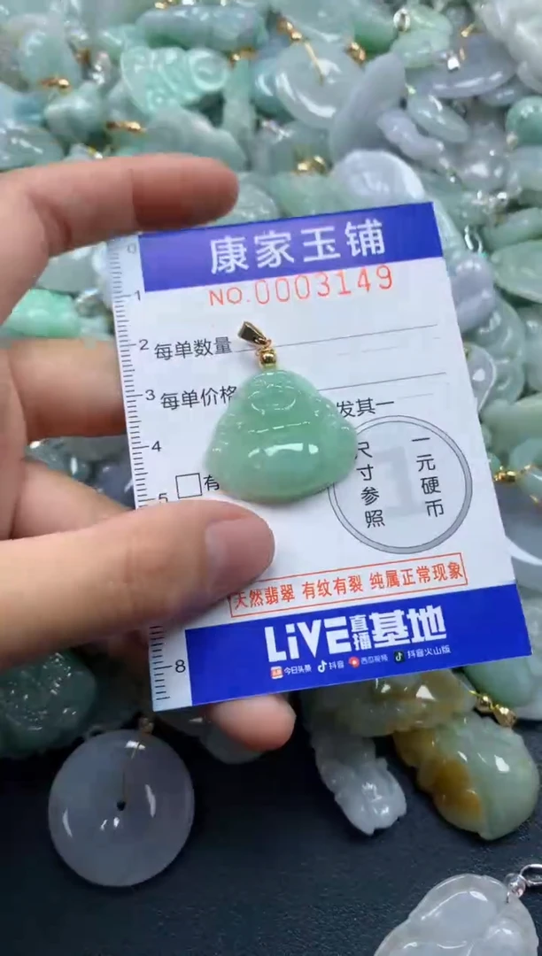 颈饰未镶嵌翡翠3149