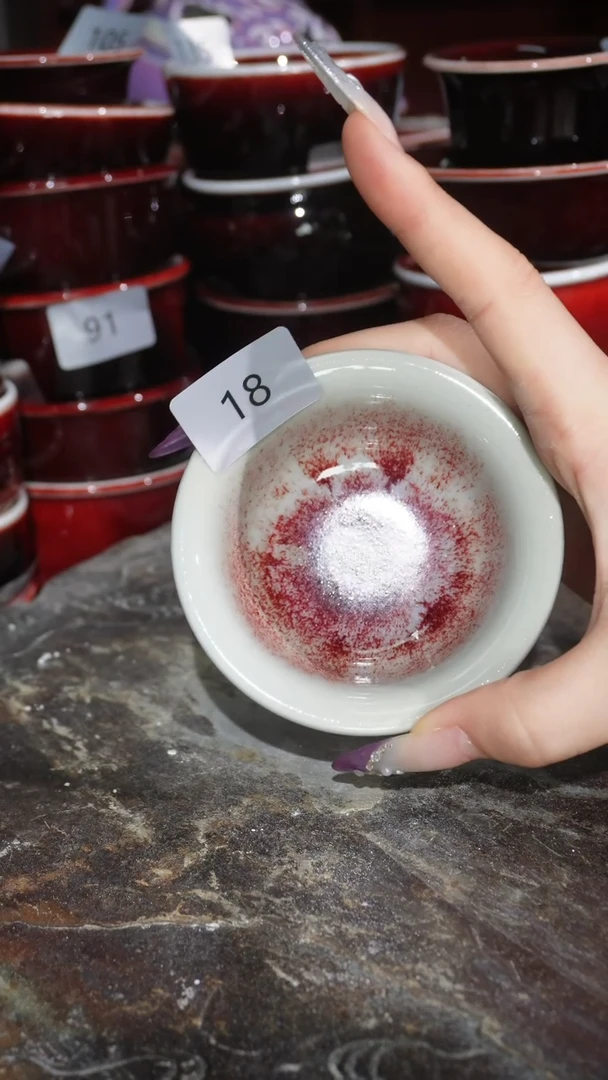 摆件陶精品窑变钧瓷茶器