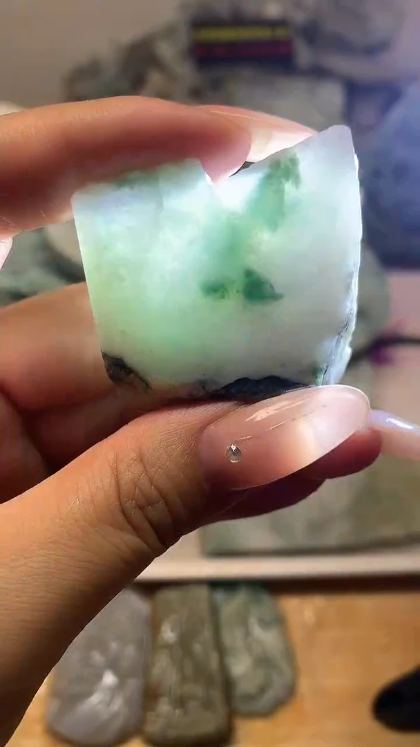 裸石翡翠天然缅甸翡翠A货12