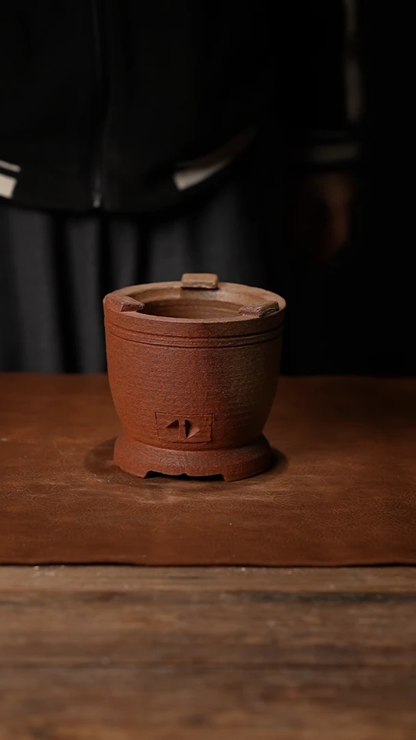 014窑变复古炭炉