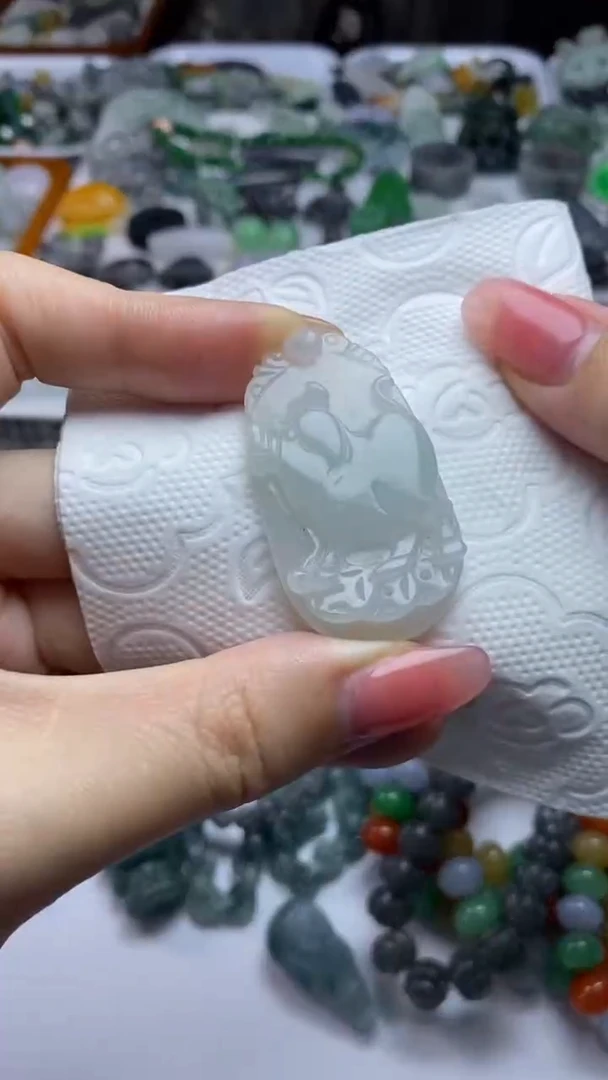 定制翡翠未镶嵌毛货定制不退不换