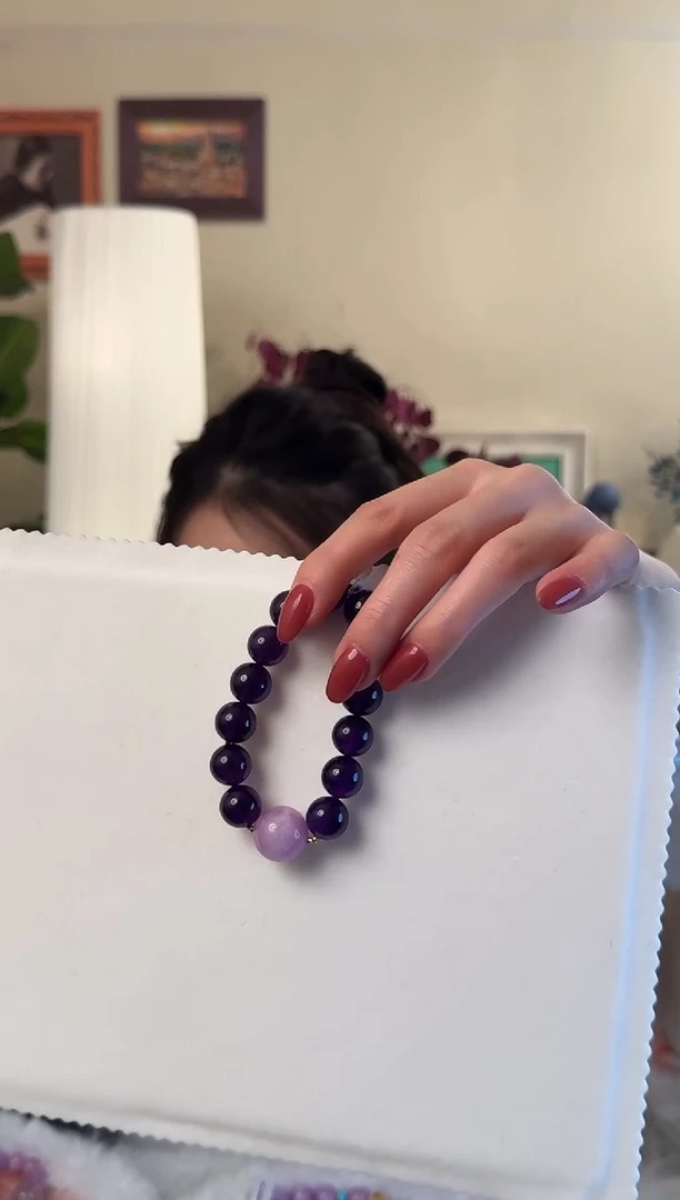 【闪购商品】水晶手串未镶嵌紫水晶手串