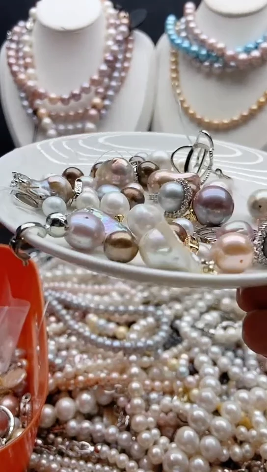 淡水珍珠未镶嵌颈饰1