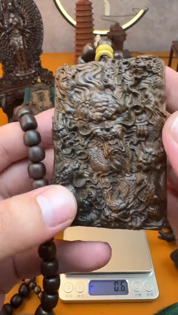 贡木吊坠《巴布亚贡木》巴布亚贡木九龙牌