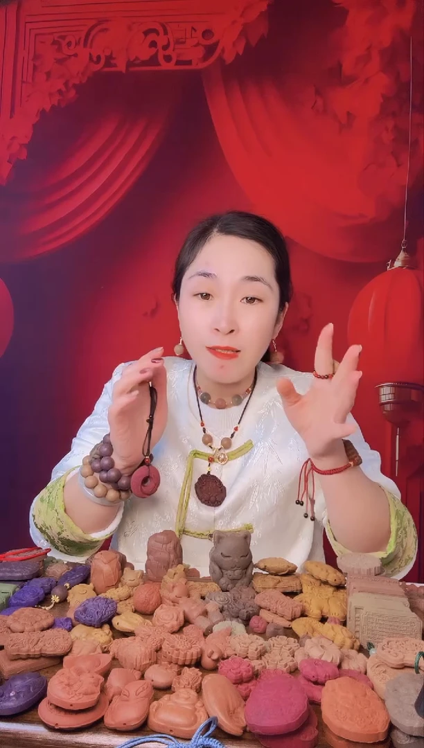 【闪购商品】泥塑瑕疵龙涎玫瑰平安扣
