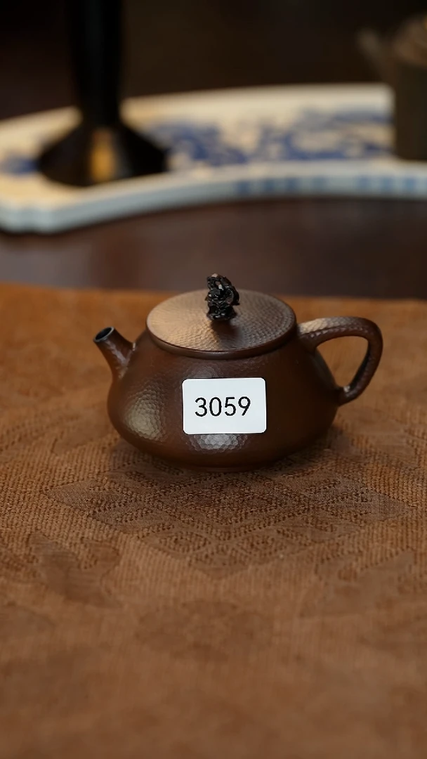 【闪购商品】雲梦茶器紫陶小壶3059