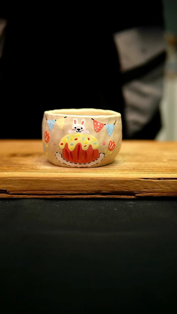 @@陶园瓷舍@@纯手工手绘@高温釉下彩