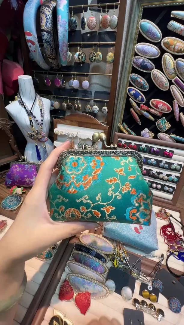 【孤品车11.7】三马铜钱宝相零钱包卡包11