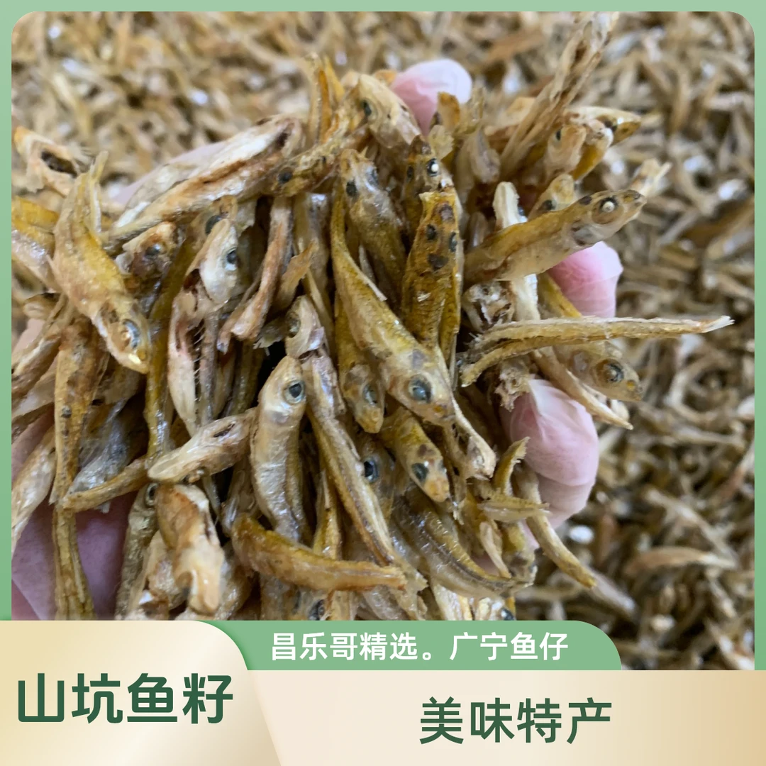 广宁特产山坑肉鱼仔干