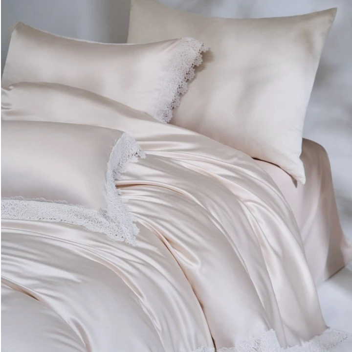 Chateaux夏朵【曼尼陀】高支 450T谧奢缎 全棉 色织提花四件套