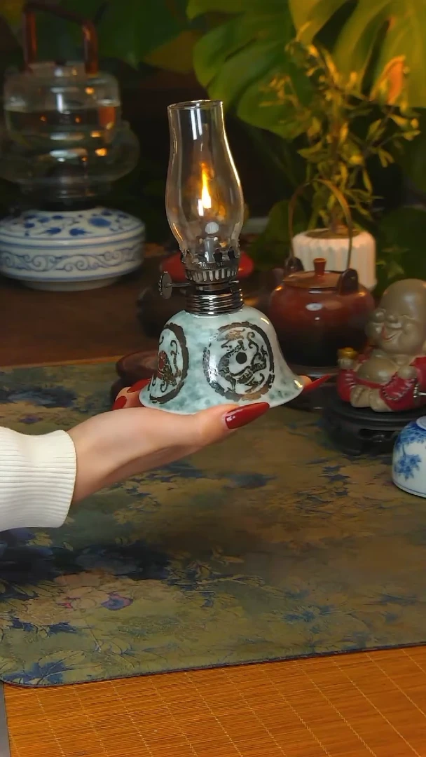 【闪购商品】景德镇陶瓷灯摆件