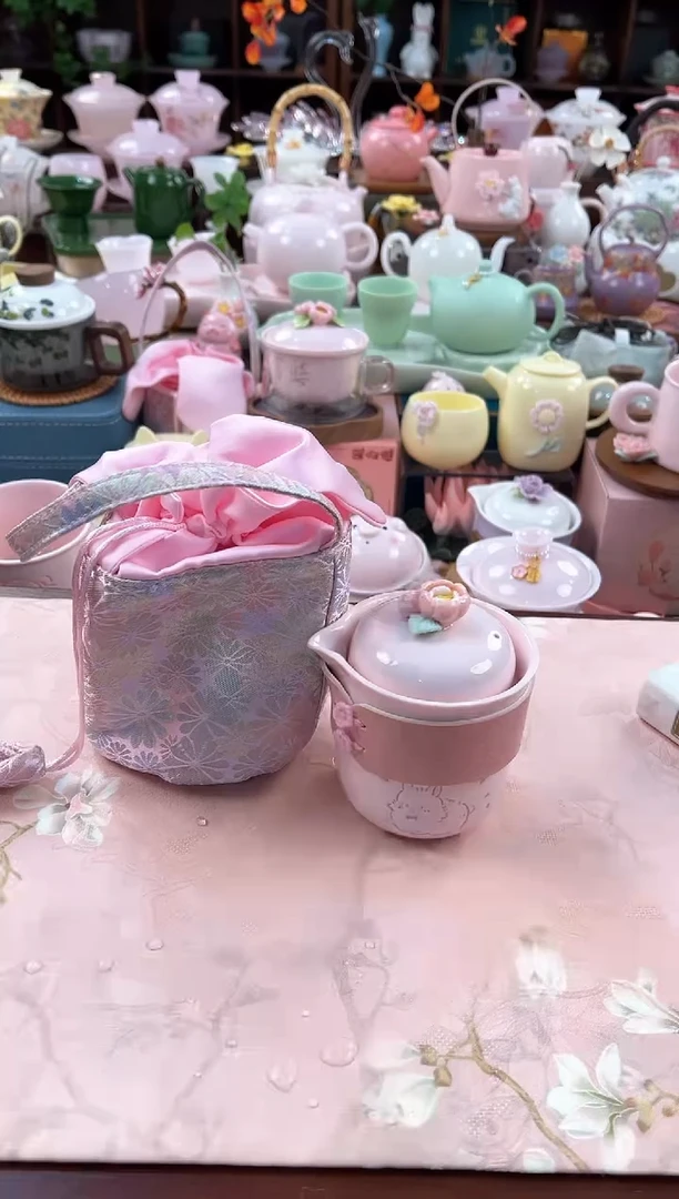 瓷片茶具：库存仅剩1件