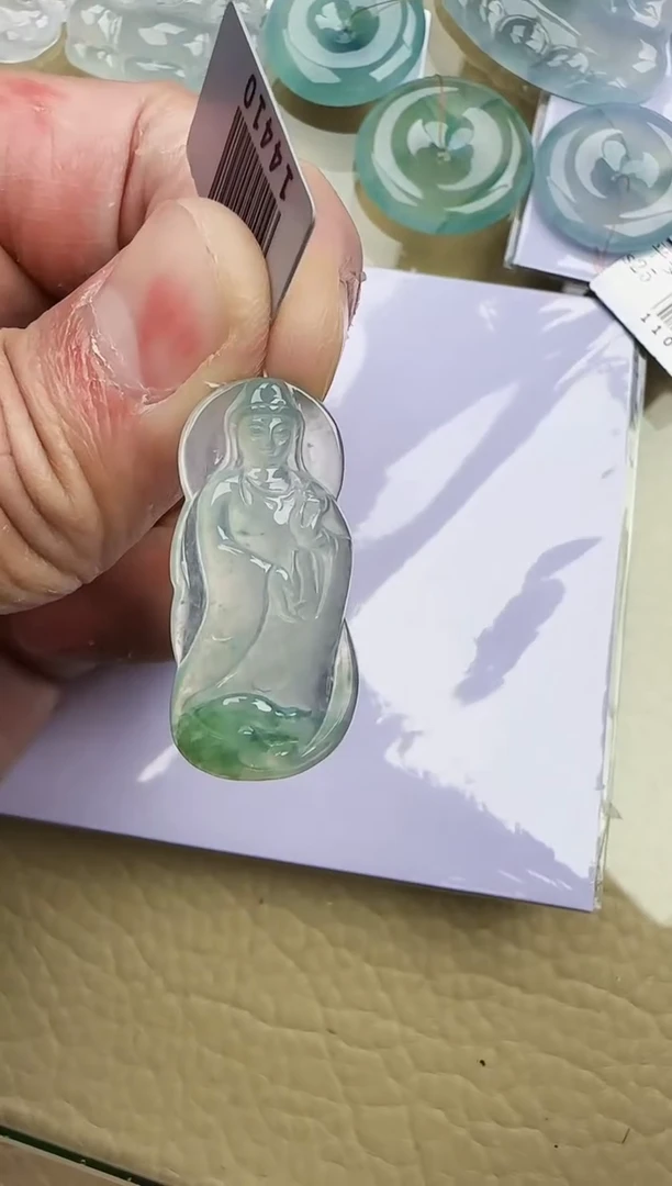 颈饰未镶嵌翡翠缅甸翡翠a货