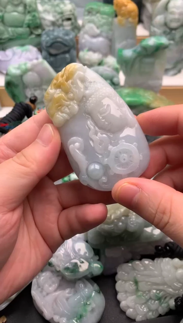 吊坠(不含链)未镶嵌翡翠1