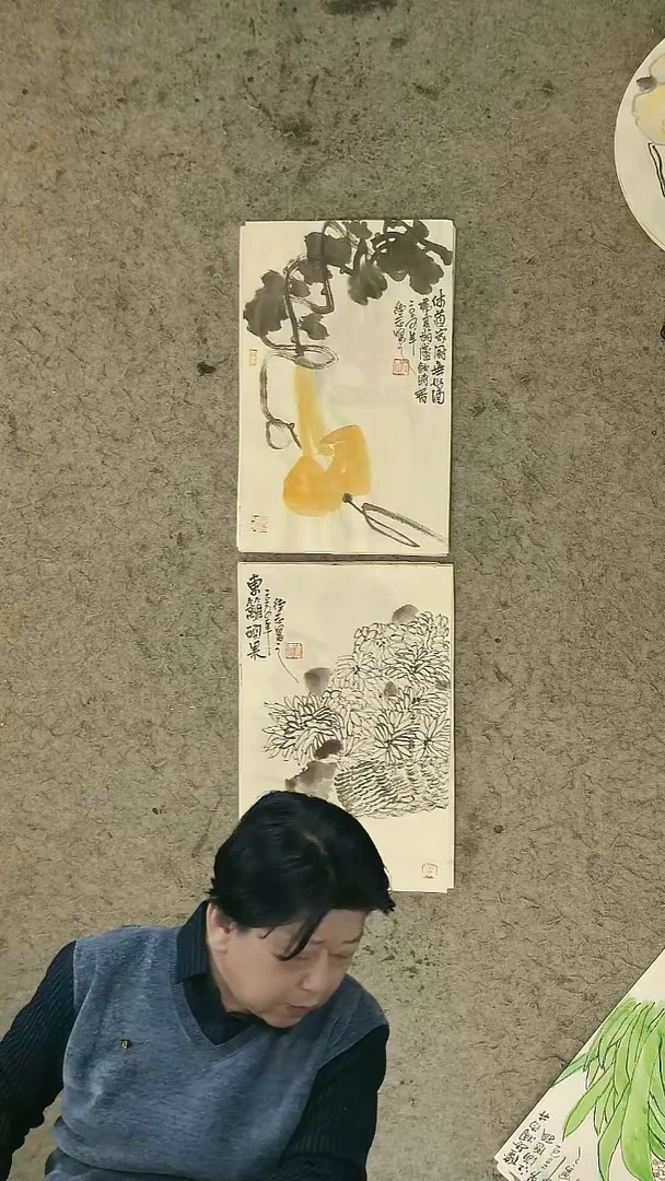 国画 温德志老师禅意小品