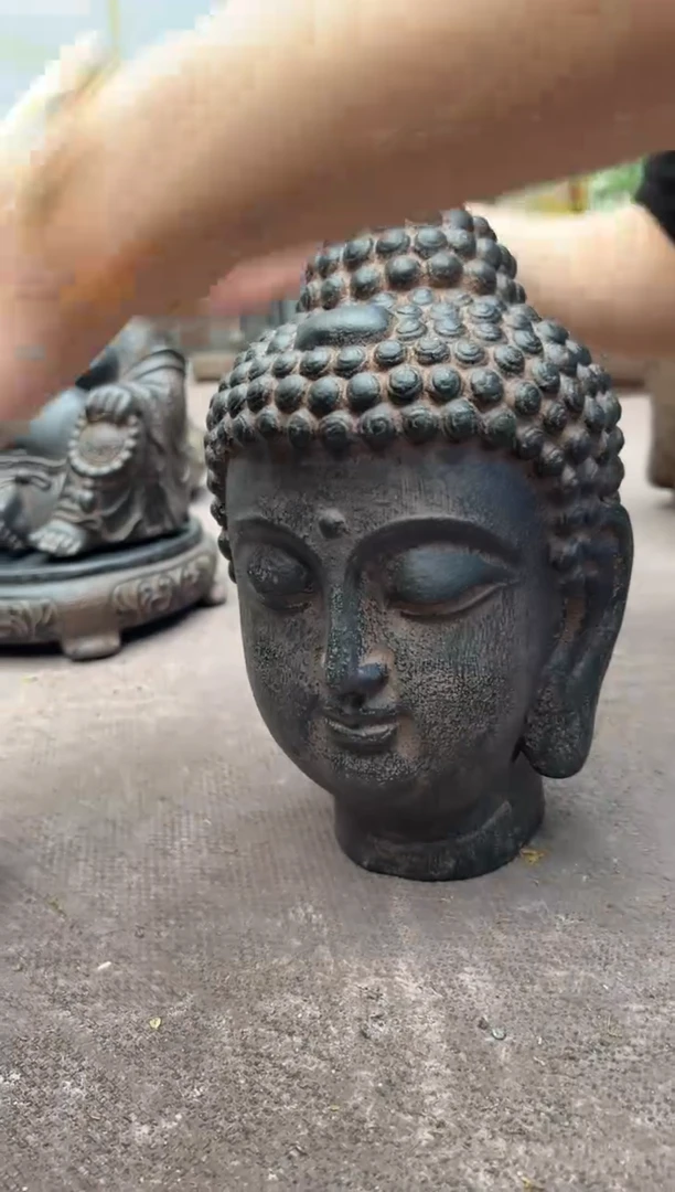 陶土【火山泥】小佛首