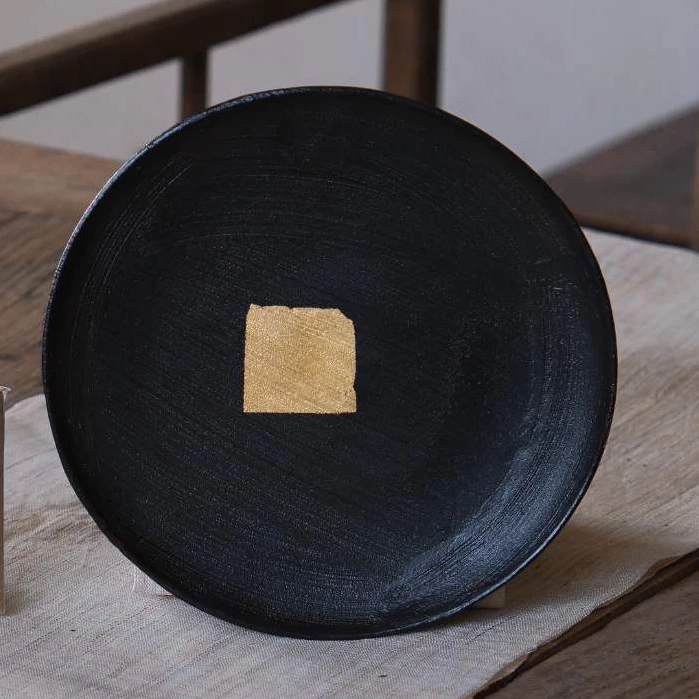 大漆壶承（直径20cm）