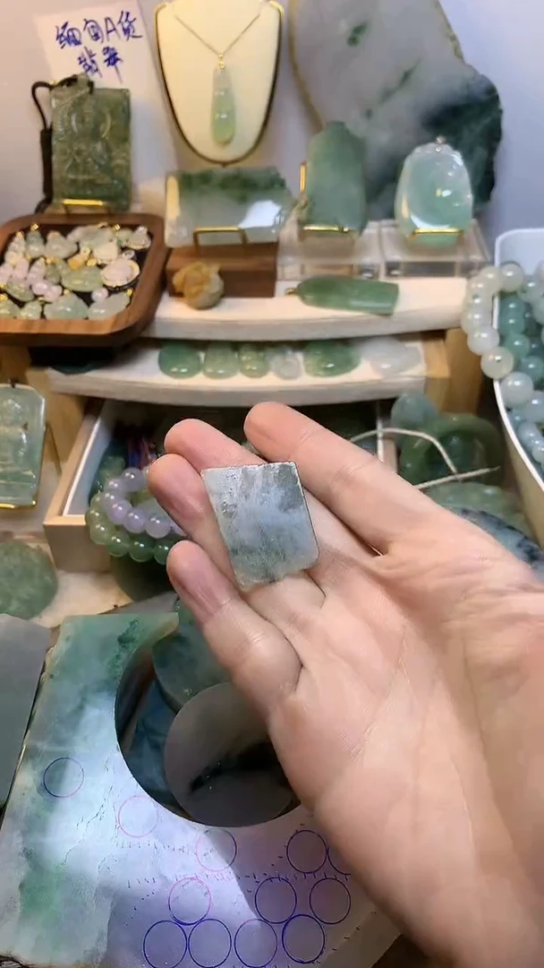 未镶嵌挂件翡翠 缅甸A货翡翠,没有运费险