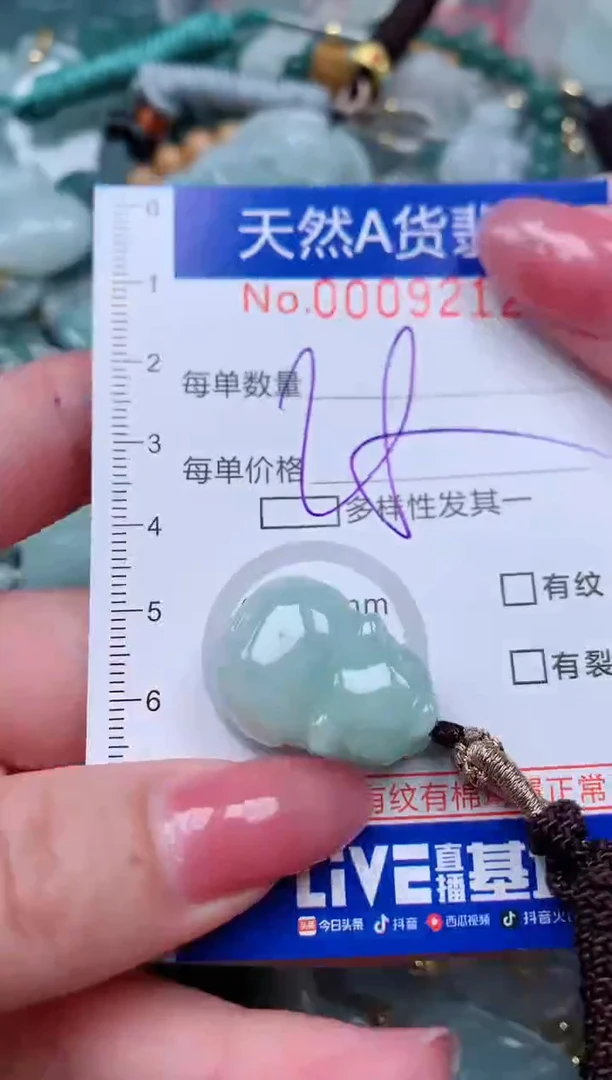 【闪购商品】翡翠颈饰未镶嵌00009212