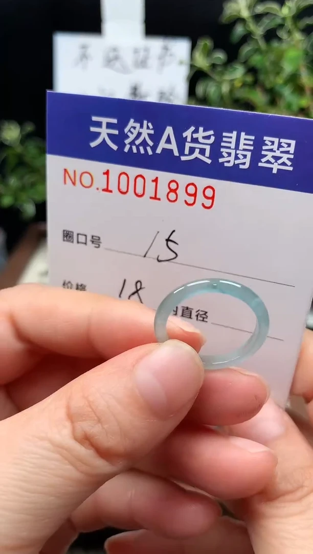 未镶嵌戒指翡翠15#
