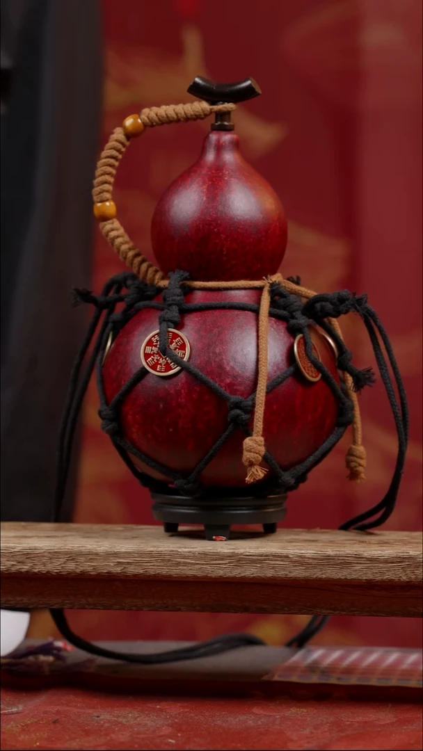 468号大漆精品葫芦一物一拍1000ml