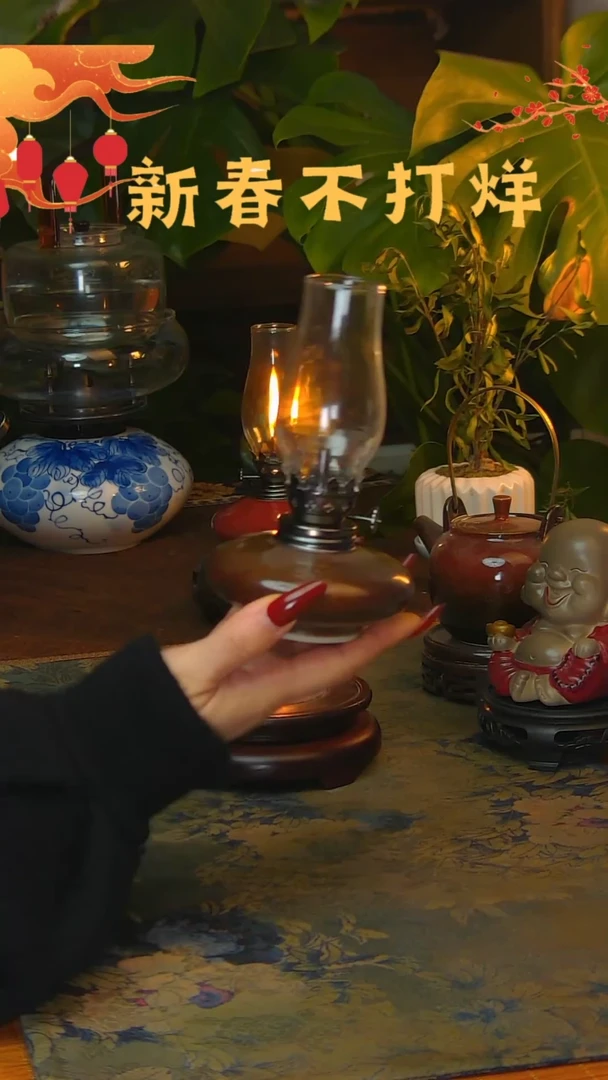 【闪购商品】景德镇陶瓷灯摆件