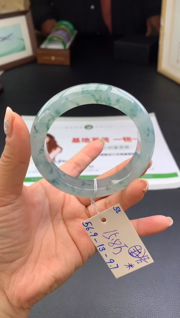 未镶嵌手镯翡翠假一赔三   手镯