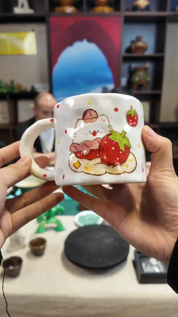 武当窑手绘咖啡杯（一件多样发货）
