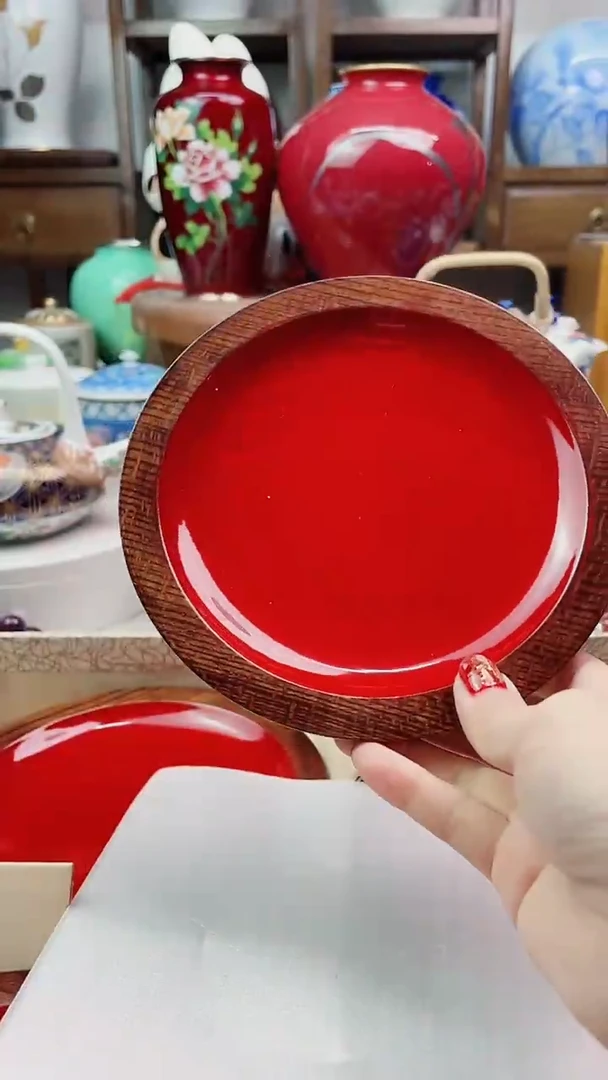 【闪购商品】盘日产实木好木手作盘一个