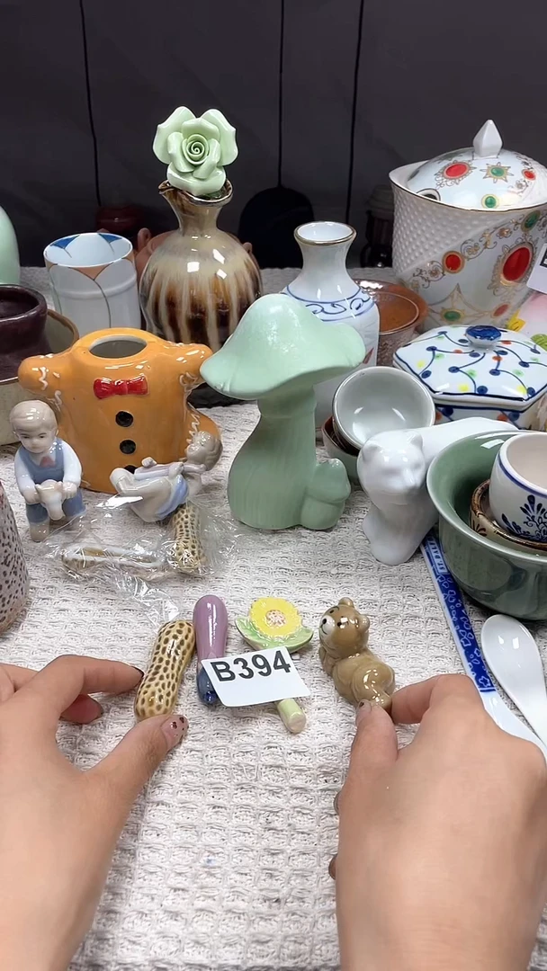 【闪购商品】B394陶瓷筷置十元四只