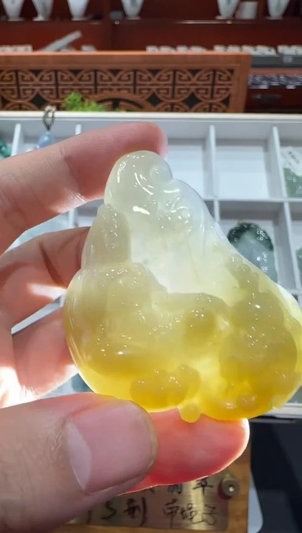 未镶嵌挂件翡翠A货翡翠多样性孤品