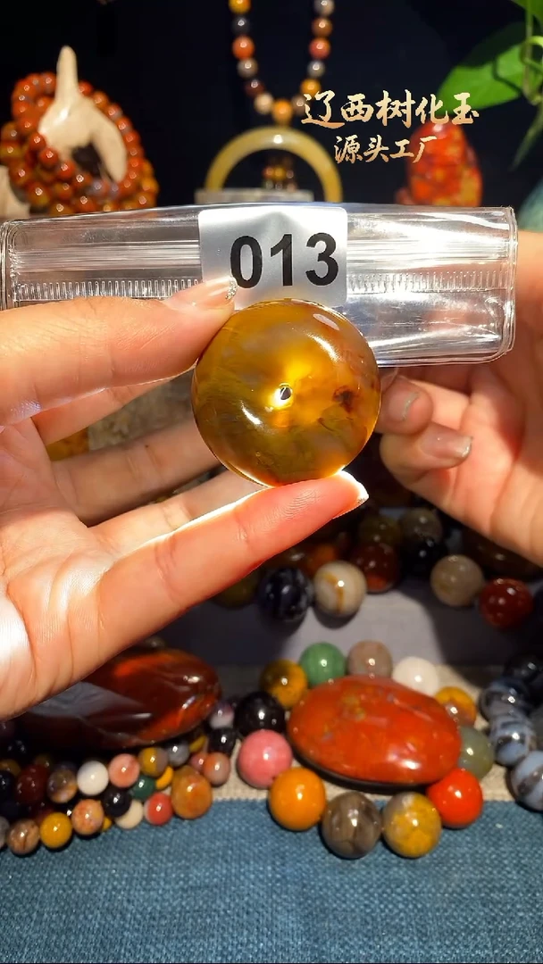 未镶嵌-硅化玉天然北票硅化玉吊坠