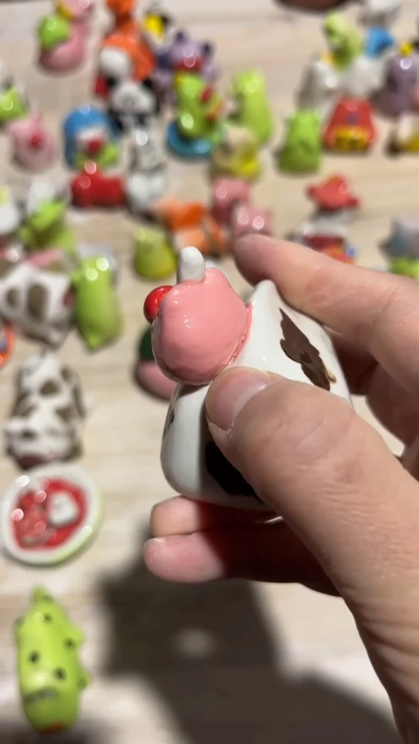 【闪购商品】摆件72纯手工微瑕陶瓷