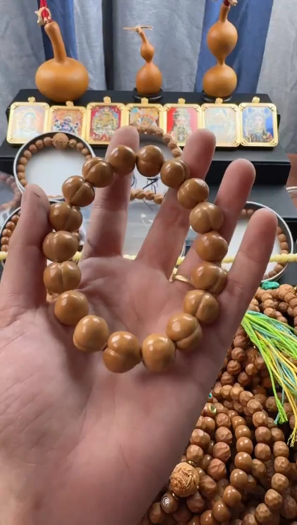 手串猴头核桃光面皮桃全品