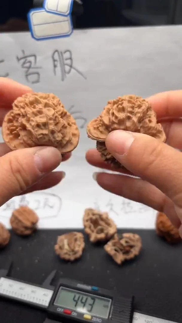 把件文玩核桃607官帽